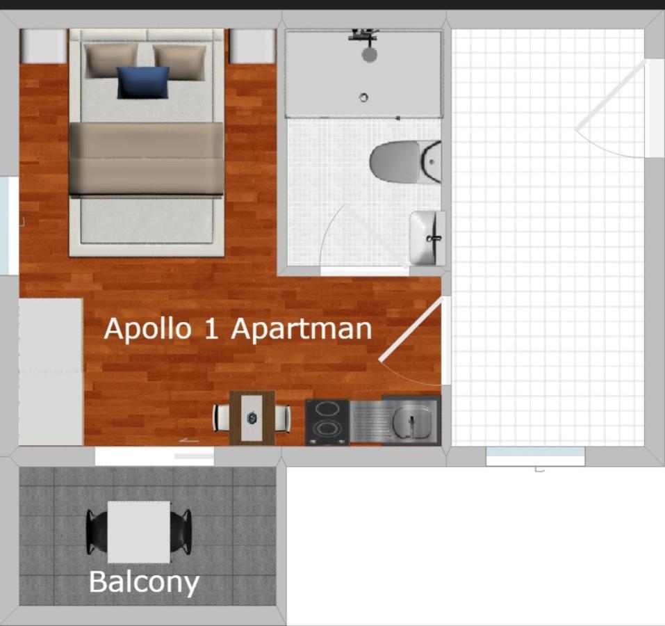 Apartmani Apollo - ตราสนิสเซ ภายนอก รูปภาพ